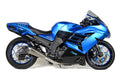 Brock's Performance Predator Full System - Stainless Front Section w/ Titanium Muffler ZX-14R (12-25)