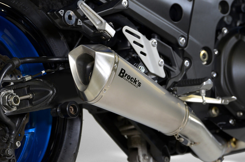 Brock's Performance Predator Full System - Stainless Front Section w/ Titanium Muffler ZX-14R (12-25)