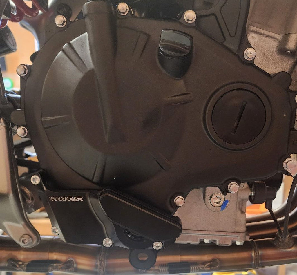 Woodcraft Kawasaki ZX-4RR RHS Clutch Cover Protector Assembly