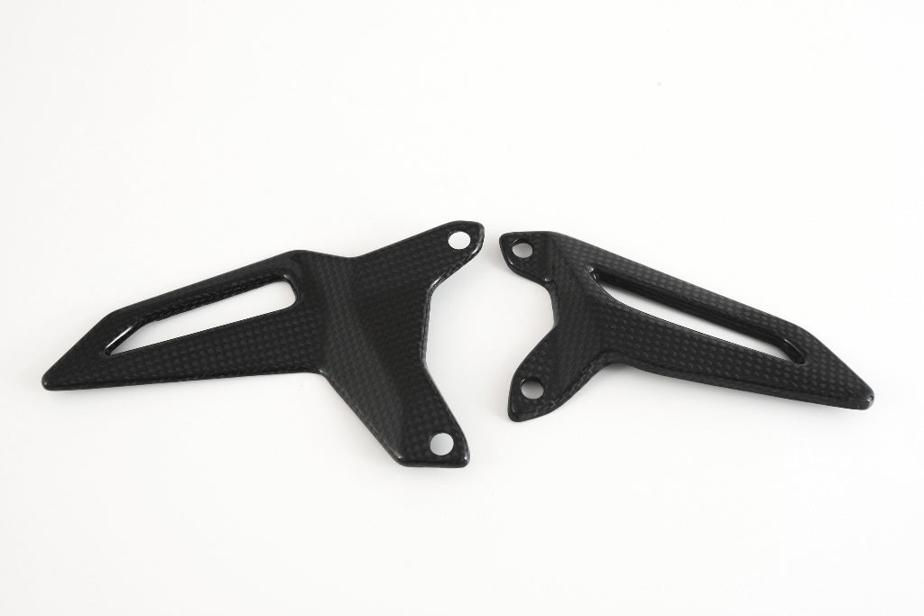 Fullsix Carbon Heel Guards Pair - Ducati Panigale R/Panigale V2