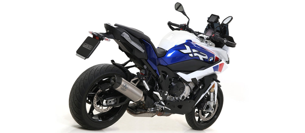 Arrow Race-Tech Titanium Slip On with Carbon End Cap - BMW S1000XR