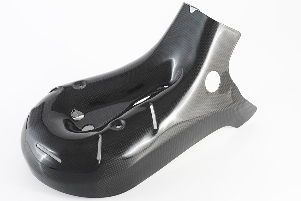 Fullsix Carbon Exhaust Protector - Ducati Panigale R/Panigale V2