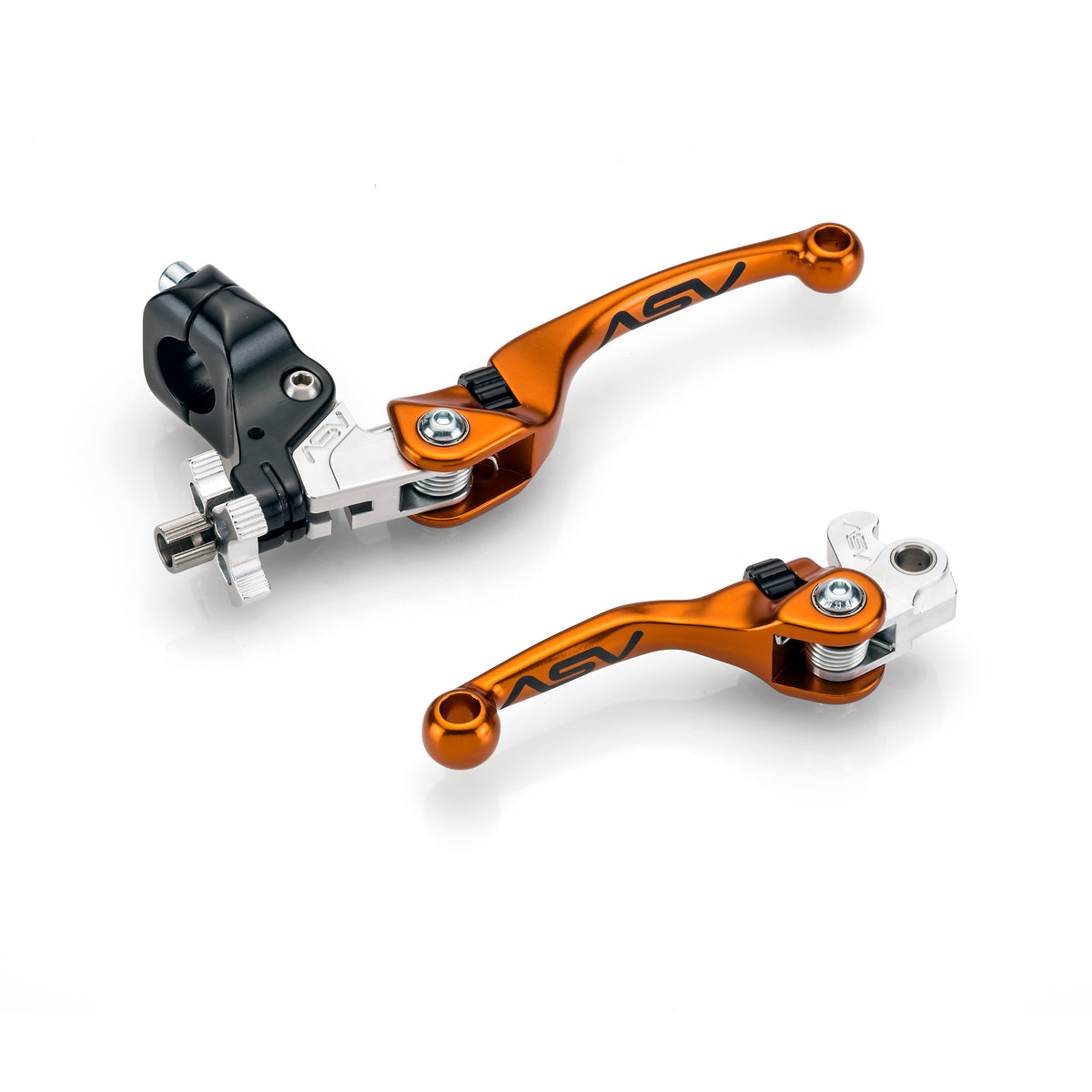 ASV F4 Series Clutch and Brake Lever Pair Pack w/ Perch (For Yamaha) # BCF41306YSX