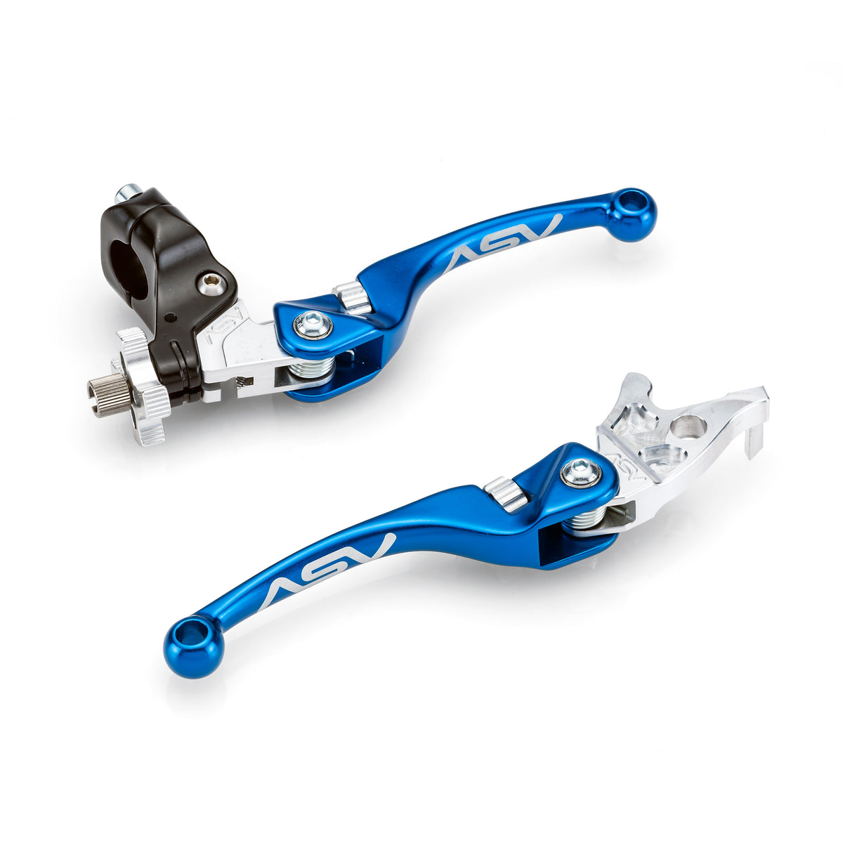 ASV F4 Series ATV Clutch and Brake Lever Pair Pack w/ Perch (For Yamaha) # BCF4A106YSX