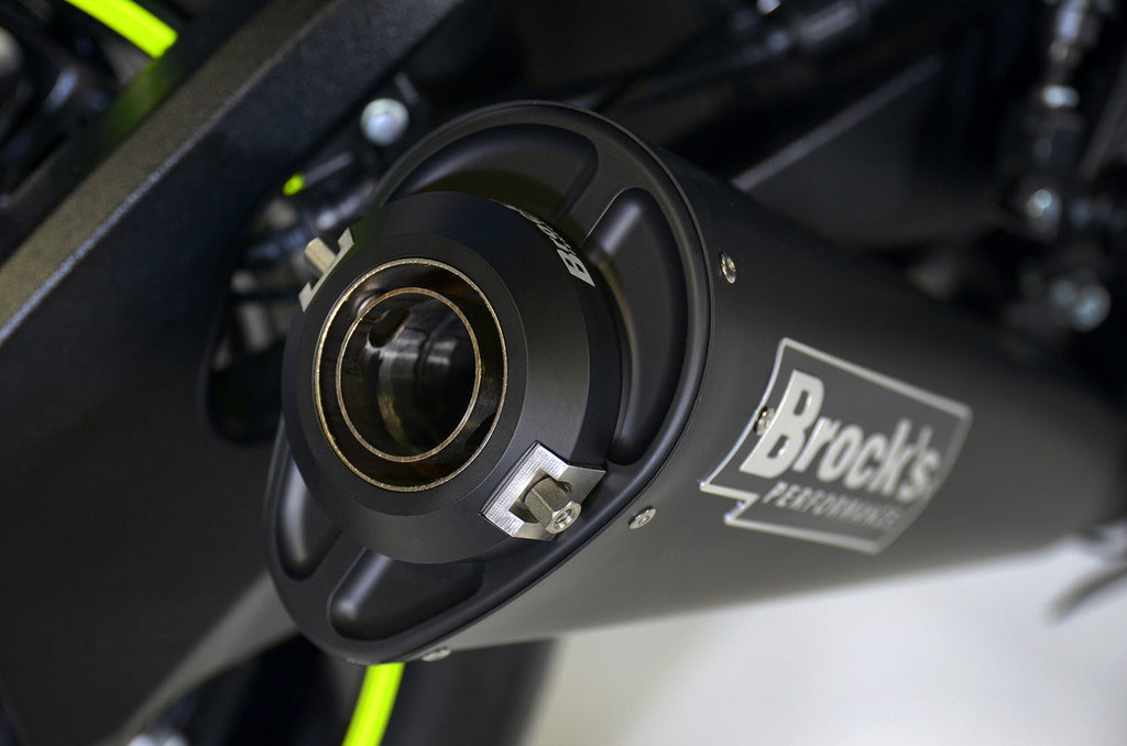 Brock's Performance Noise Suppressor Black Fits 2.25 Inch Outlet