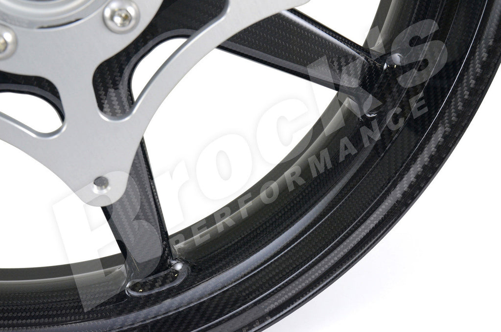 Brock's Performance BST Panther TEK 17 x 3.5 Front Wheel - BMW R nineT (17-19 w/ Hub Mounted ABS Ring)