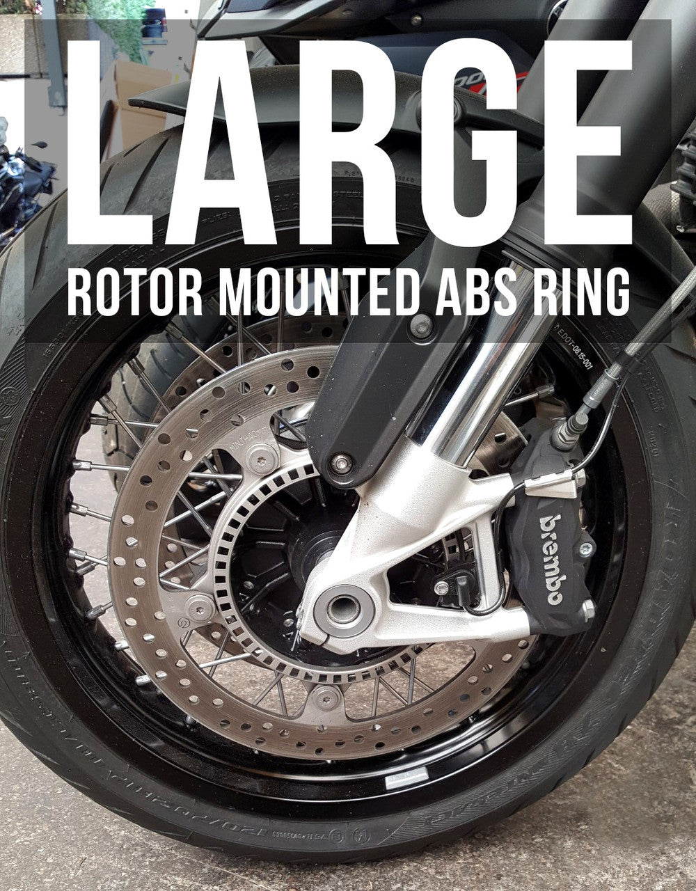 Brock's Performance BST Panther TEK 17 x 3.5 Front Wheel - BMW R nineT (13-17 w/ Rotor Mounted ABS Ring)