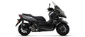 Arrow Urban Aluminium "Dark" Slip On with "Dark" End Cap - Yamaha CZD300 XMAX