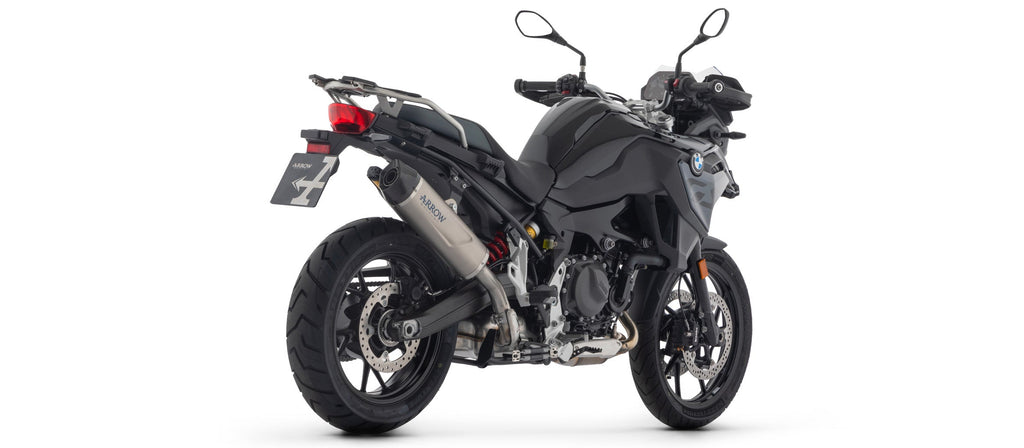 Arrow Indy Race EVO Titanium Slip On with Carbon End Cap - BMW F800GS/F900GS