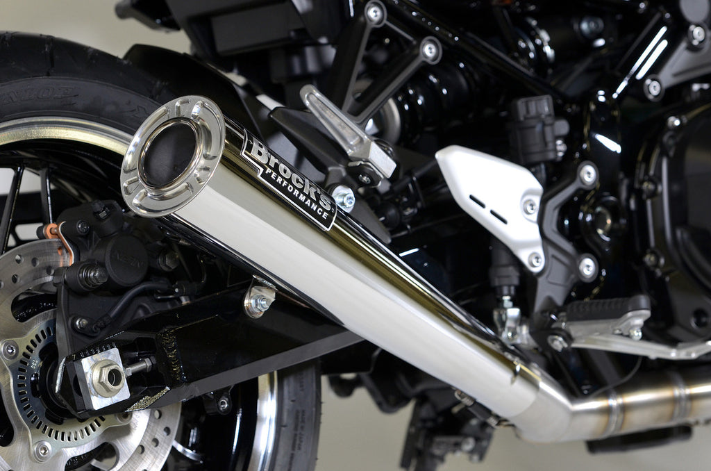 Brock's Performance StreetMeg Full System 20" Muffler Kawasaki Z900RS / Cafe (18-25)