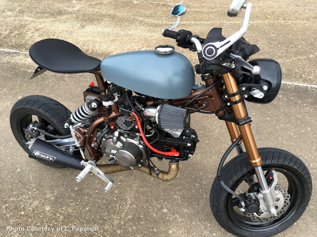 Brock's Performance ShortMeg 2 Full System Black Cerakote® 12" Muffler Z125 Pro (17-26)
