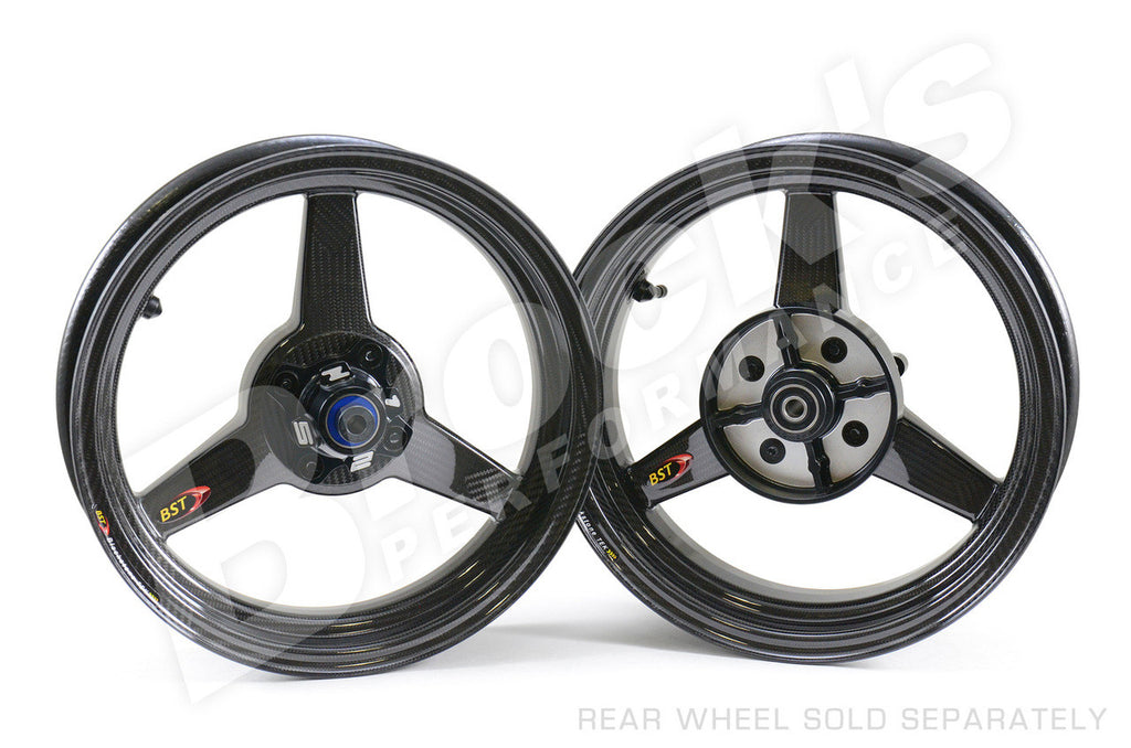 Brock's Performance BST Triple TEK 12 x 2.75 Front Wheel - Kawasaki Z125 Pro (17-26)