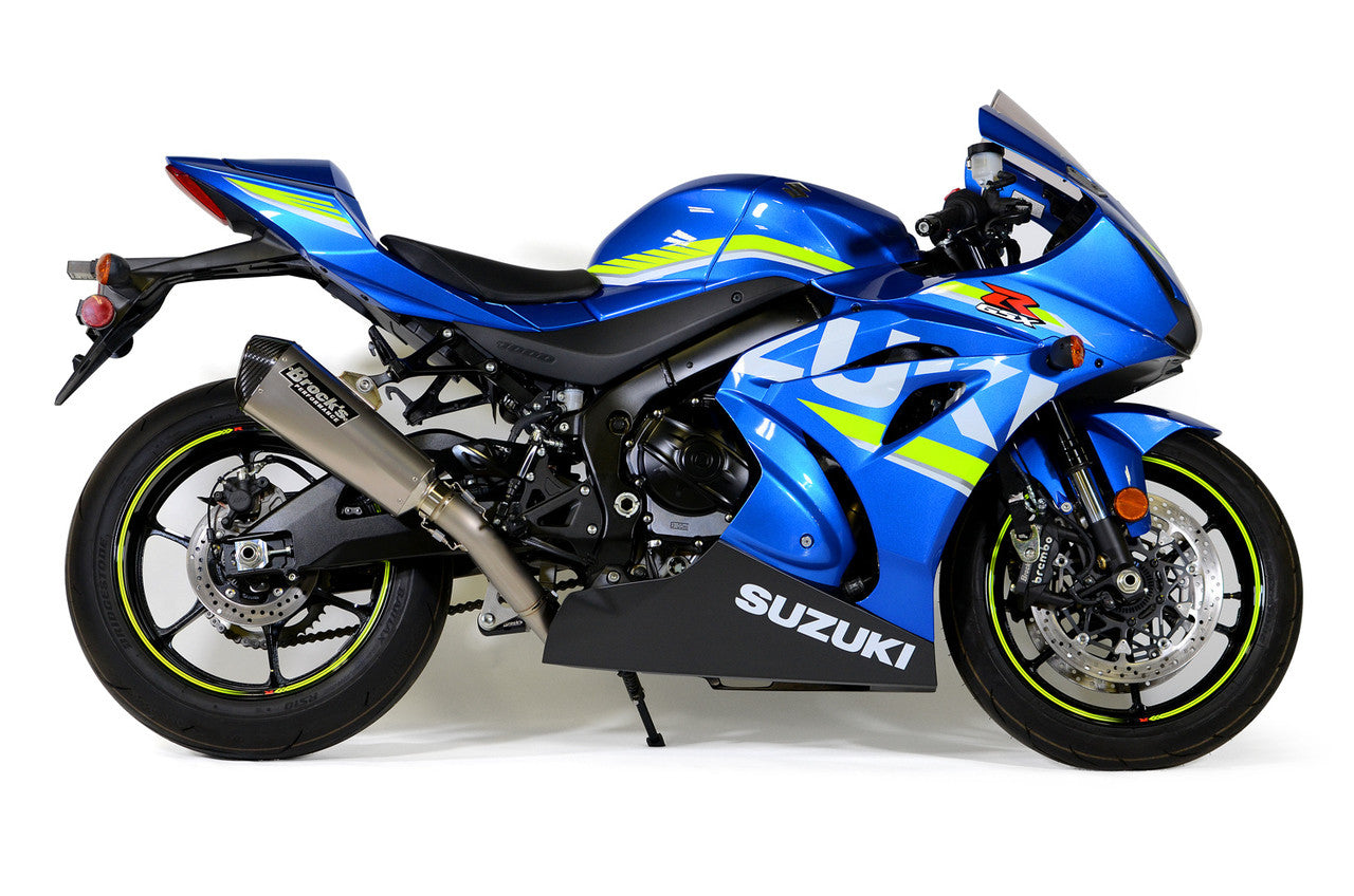Brock's Performance CT Single Full System w/ 16" Muffler GSX-R1000/R (17-25)