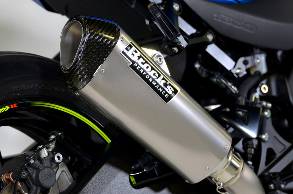 Brock's Performance CT Single Full System w/ 16" Muffler GSX-R1000/R (17-25)