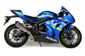 Brock's Performance CT Single Full System w/ 16" QuietKore Muffler GSX-R1000/R (17-25)