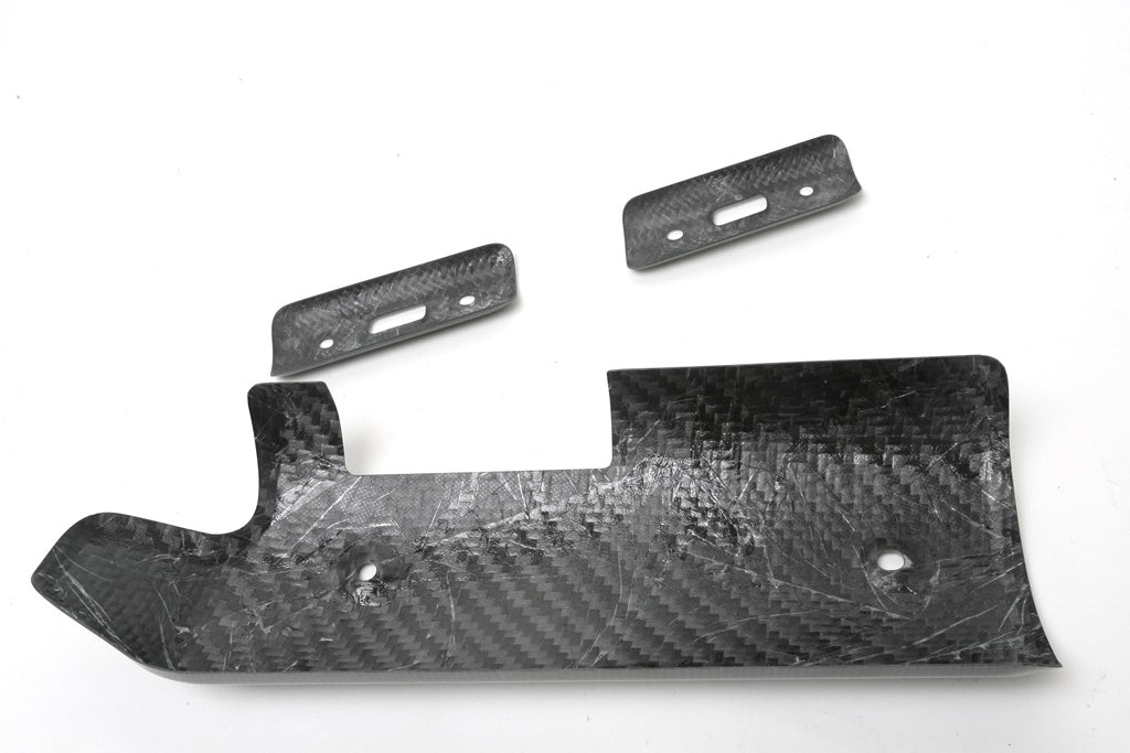 Fullsix Carbon Exhaust Protector and Cover - Set - Ducati Monster S2R/Monster S4R