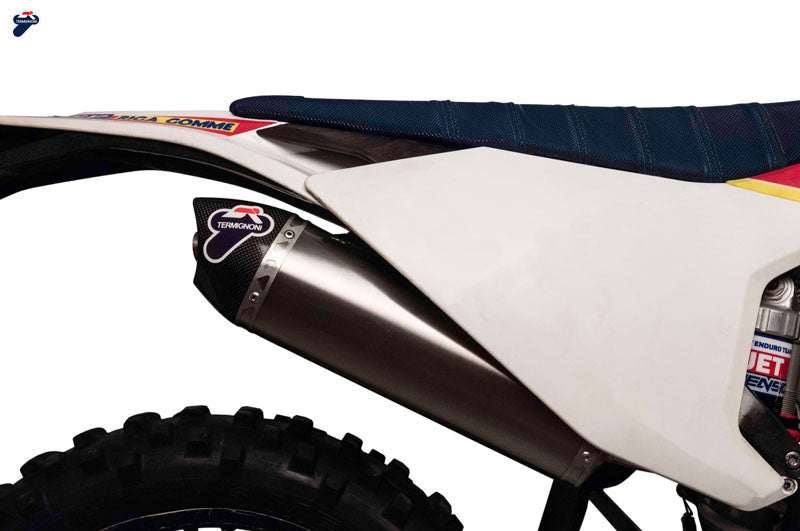 Brock's Performance Termignoni Stainless/Titanium Slip-On TE 125 (2018)