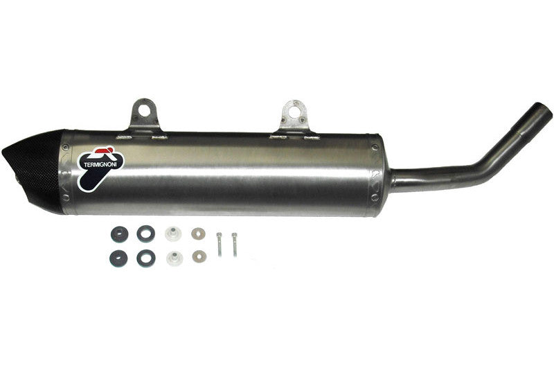 Brock's Performance Termignoni Stainless/Titanium Slip-On TE 125 (2018)