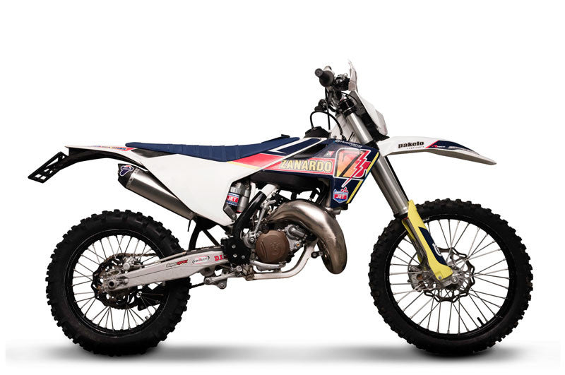 Brock's Performance Termignoni Stainless/Titanium Slip-On TE 125 (2018)