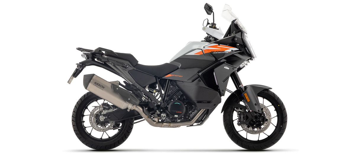 Arrow Sonora Titanium Slip On with Carbon End Cap - KTM 1290 Super Adventure R/1290 Super Adventure S