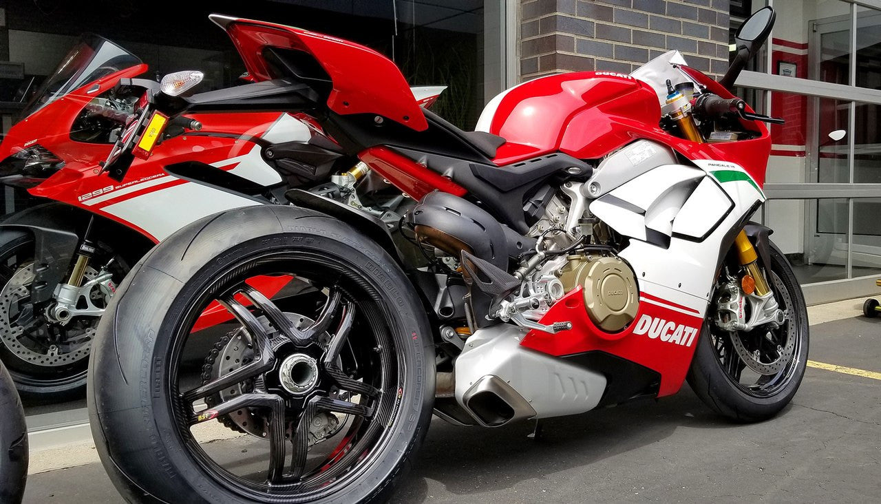 Brock's Performance BST Rapid TEK 17 x 3.5 Front Wheel - MATTE - Ducati 899/959/821/1199 w/ABS / 1299 / Panigale V4 and V2 / Streetfighter V4 and V2 / 1299S / 1299R / FE 15-16
