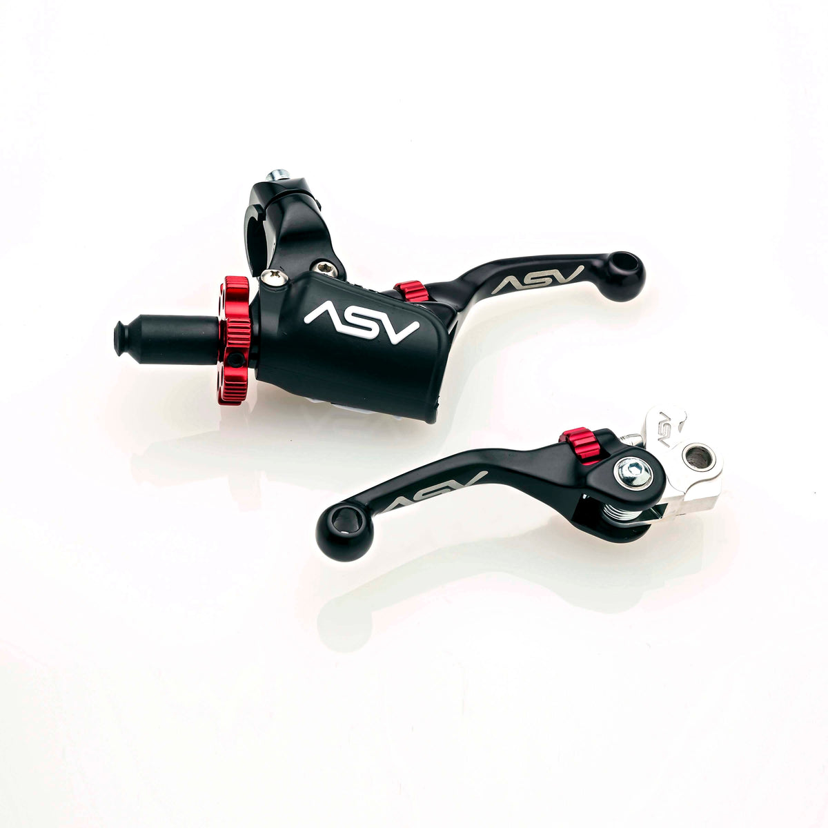 ASV F4 PRO ATV Clutch and Brake Lever Pair Pack w/ Perch (For Yamaha) # BCF4A106YPX