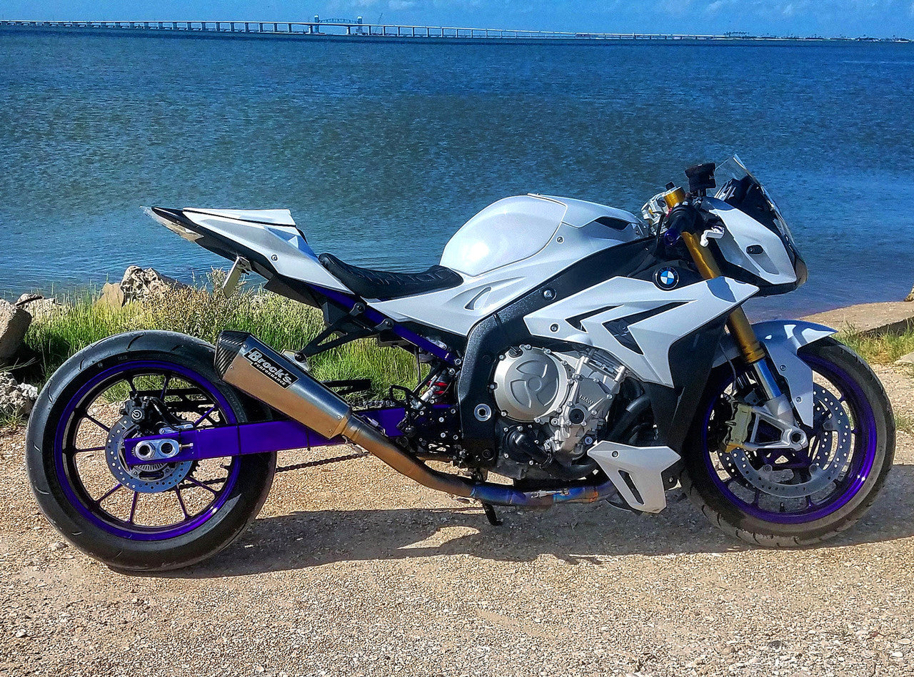 Brock's Performance CT Single Full System w/ 16" Muffler S1000RR (15-19) and S1000R (17-20)