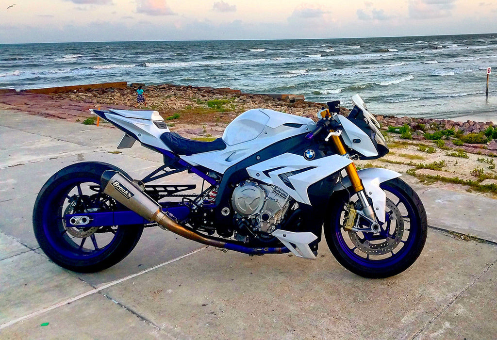 Brock's Performance CT Single Full System w/ 16" QuietKore Muffler S1000RR (15-19) and S1000R (17-20)