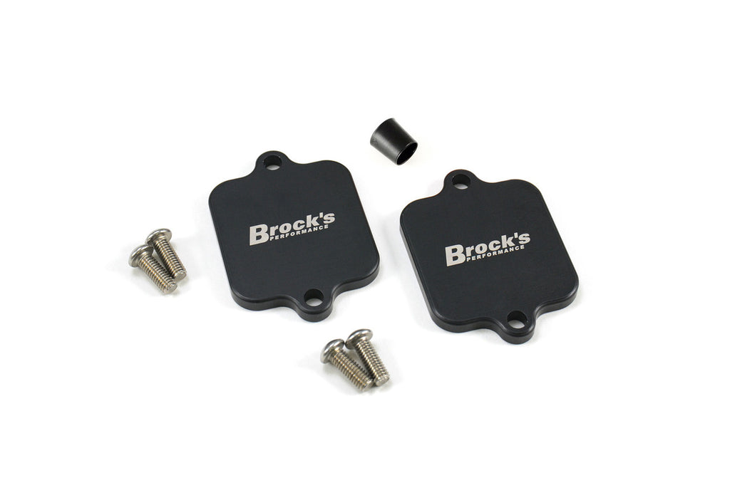 Brock's Performance PAIR Block Off Plates Yamaha R1 (04-26) / R6 (03-18) / FZ-10 (17-18)