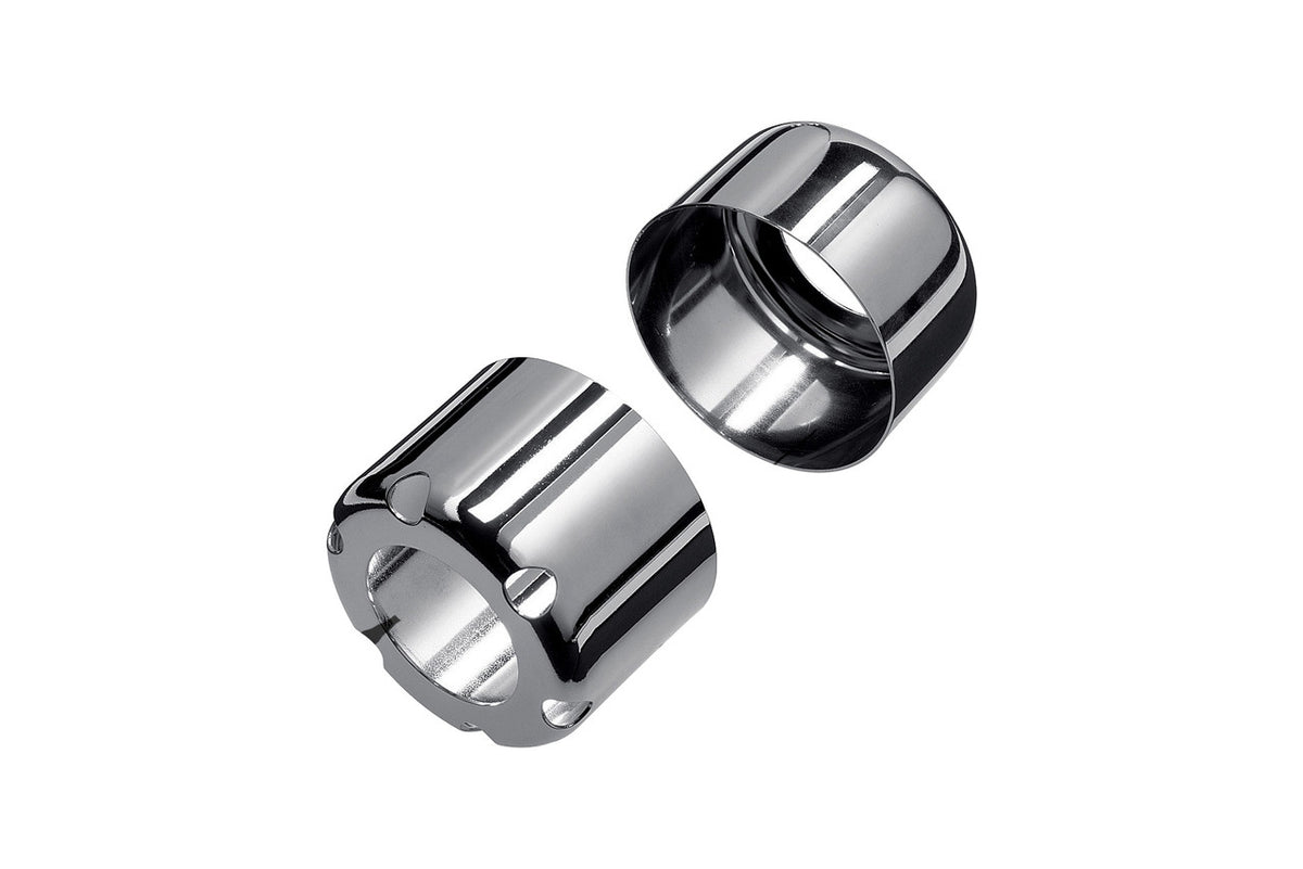 Brock's Performance Bitubo Chrome Spring Cover Kit for Bitubo WMB and WME (Kit Includes 2 Upper and 2 Lower)