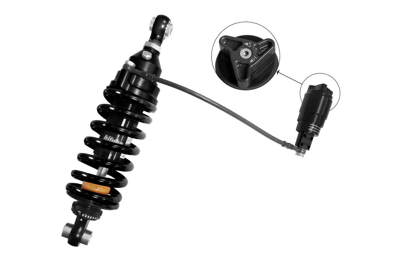 Brock's Performance Bitubo Rear Shock Black 12.56" H-D Softail M8 Models (See Fitment)