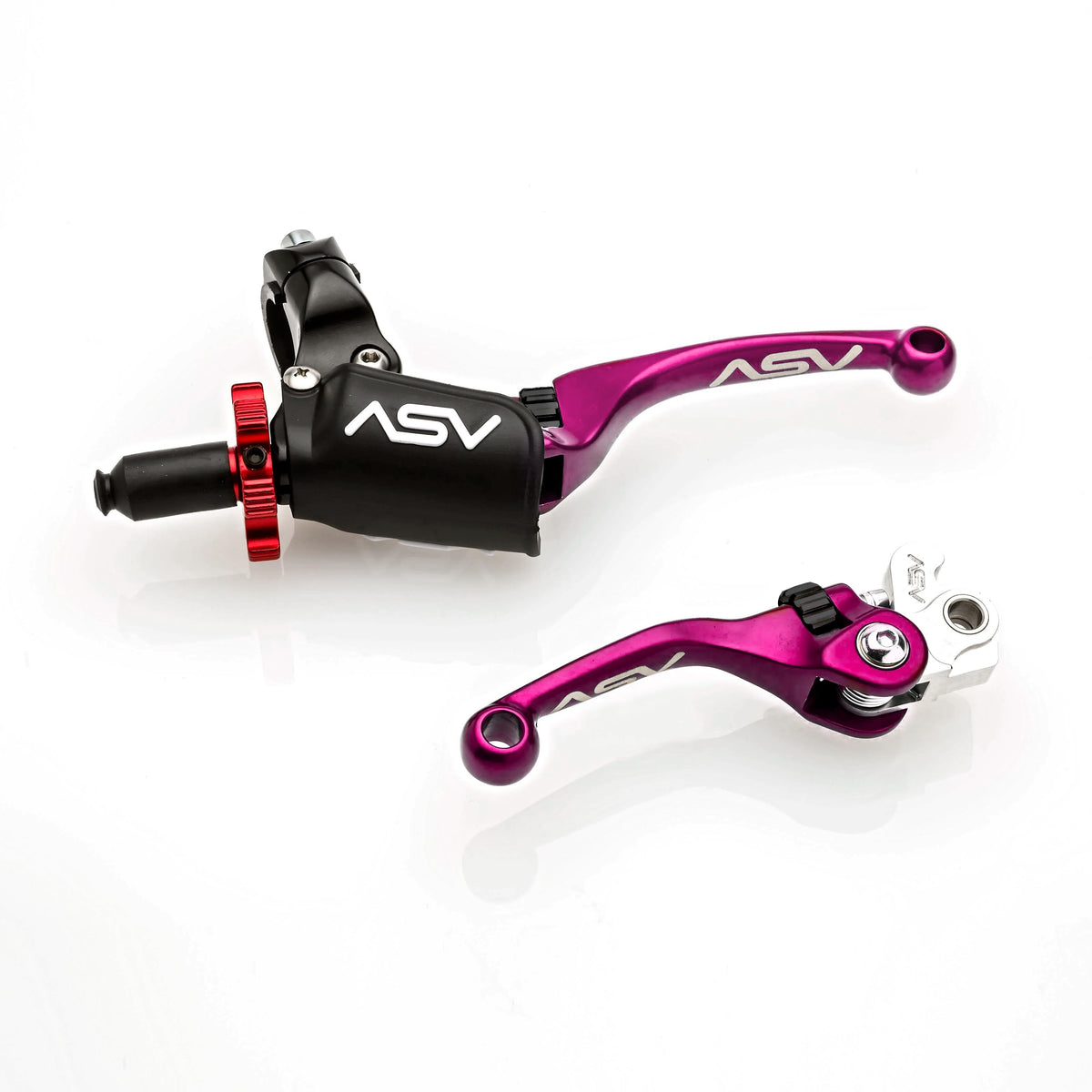 ASV F4 PRO Clutch and Brake Lever Pro Pack w/ Hot Start Perch # BCF41506PH