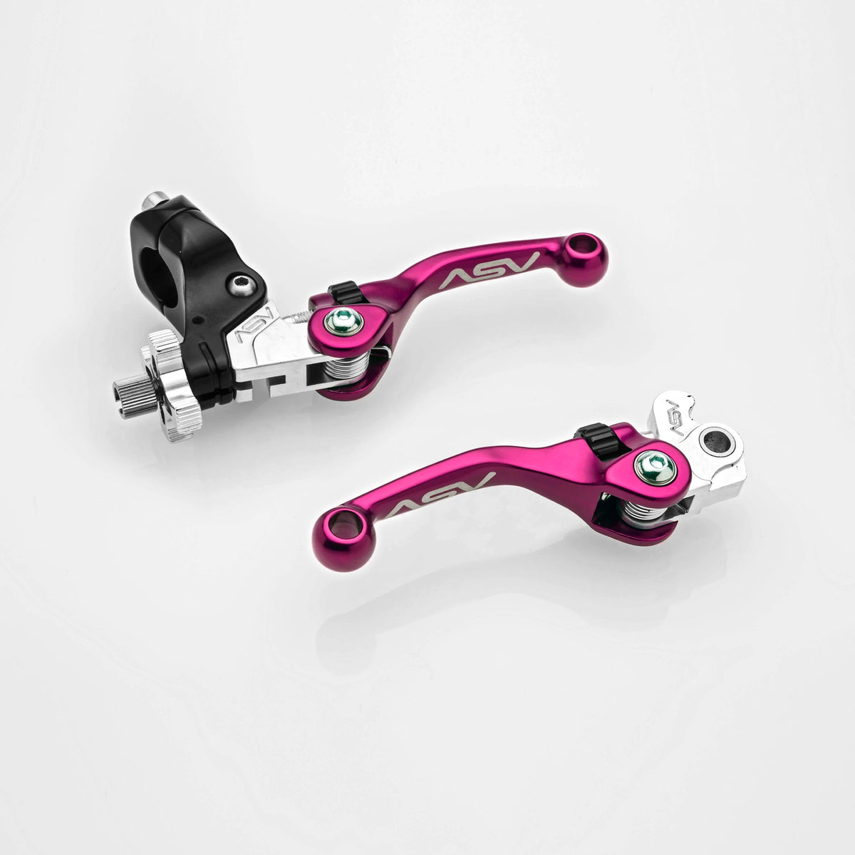 ASV F4 Series Dirt Front Brake and Clutch Lever Pair Pack w/ Perch # BCF40806SX