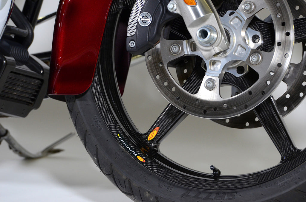 Brock's Performance BST Twin TEK 21 x 3.5 Front Wheel for Spoke Mounted Rotor - Harley-Davidson Touring Models (14-23)