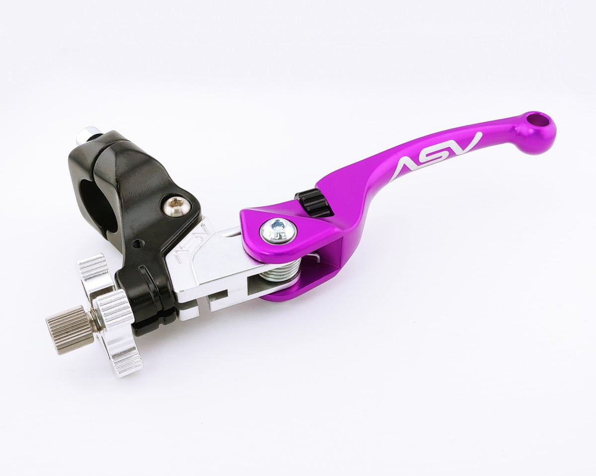 ASV F4 Series Off-Road/Quad Clutch Lever w/ Perch (for Yamaha) # CDF406YSX