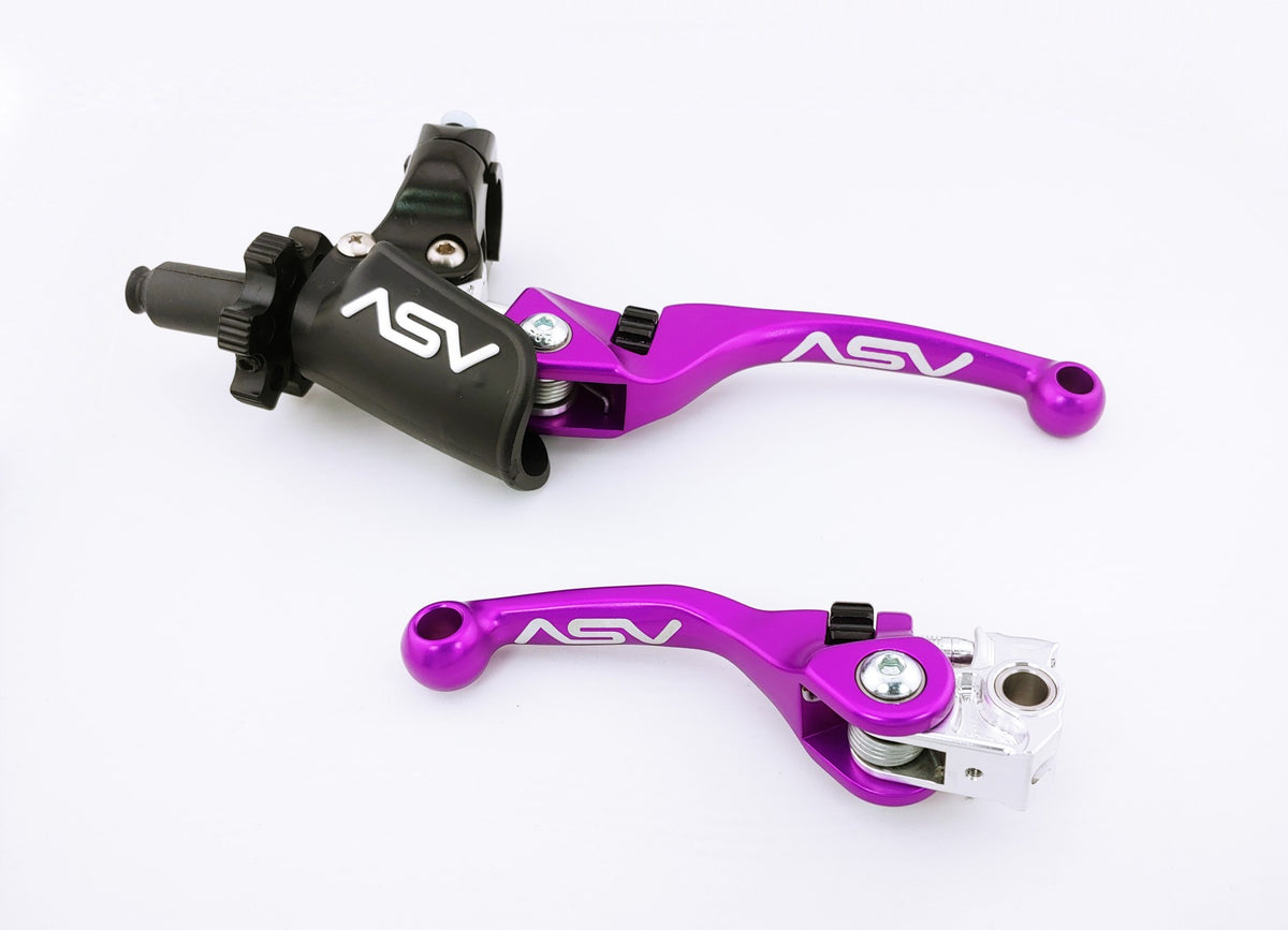 ASV F4 PRO Clutch and Brake Lever Pair Pack w/ Perch (For Yamaha) # BCF40106YPX