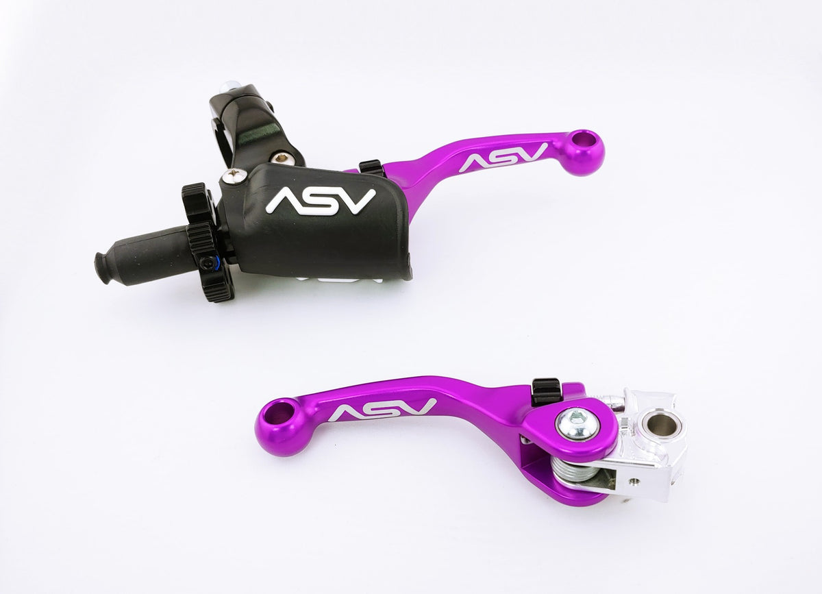 ASV F4 PRO Clutch and Brake Lever Pair Pack w/ Perch (For Yamaha) # BCF40106YPX