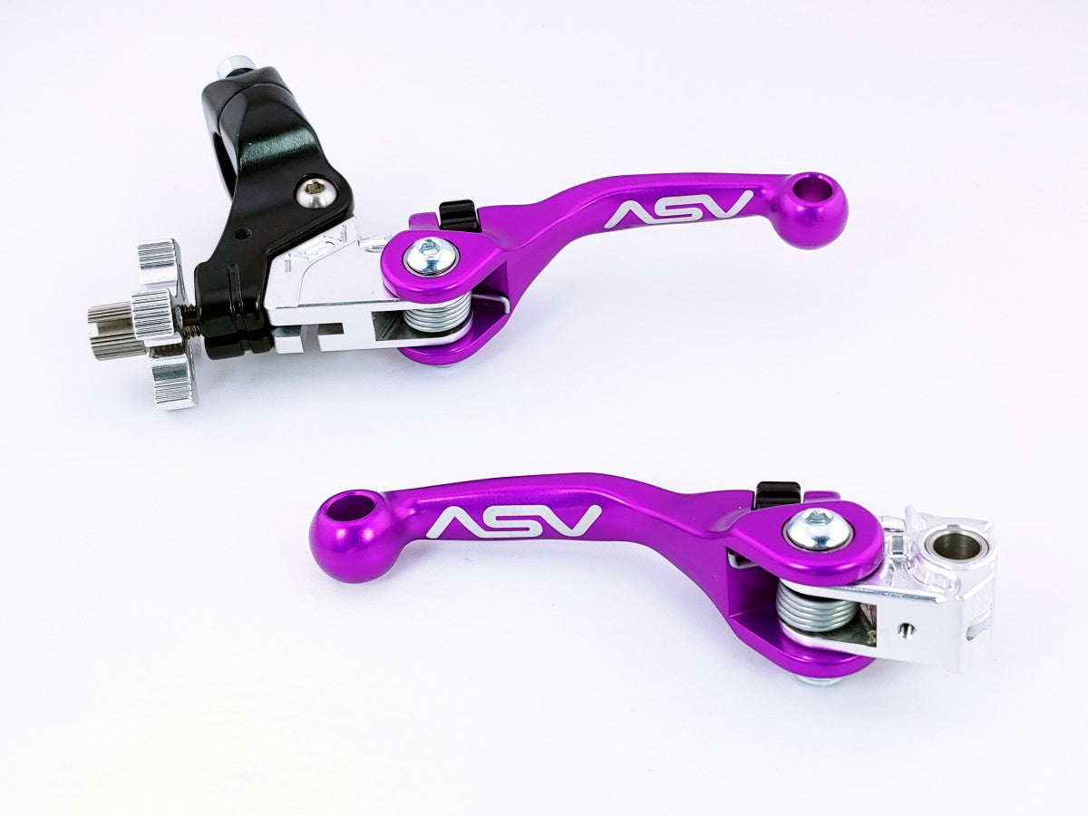 ASV F4 Series Clutch and Brake Lever Pair Pack w/ Perch (for Yamaha) # BCF40106YSX