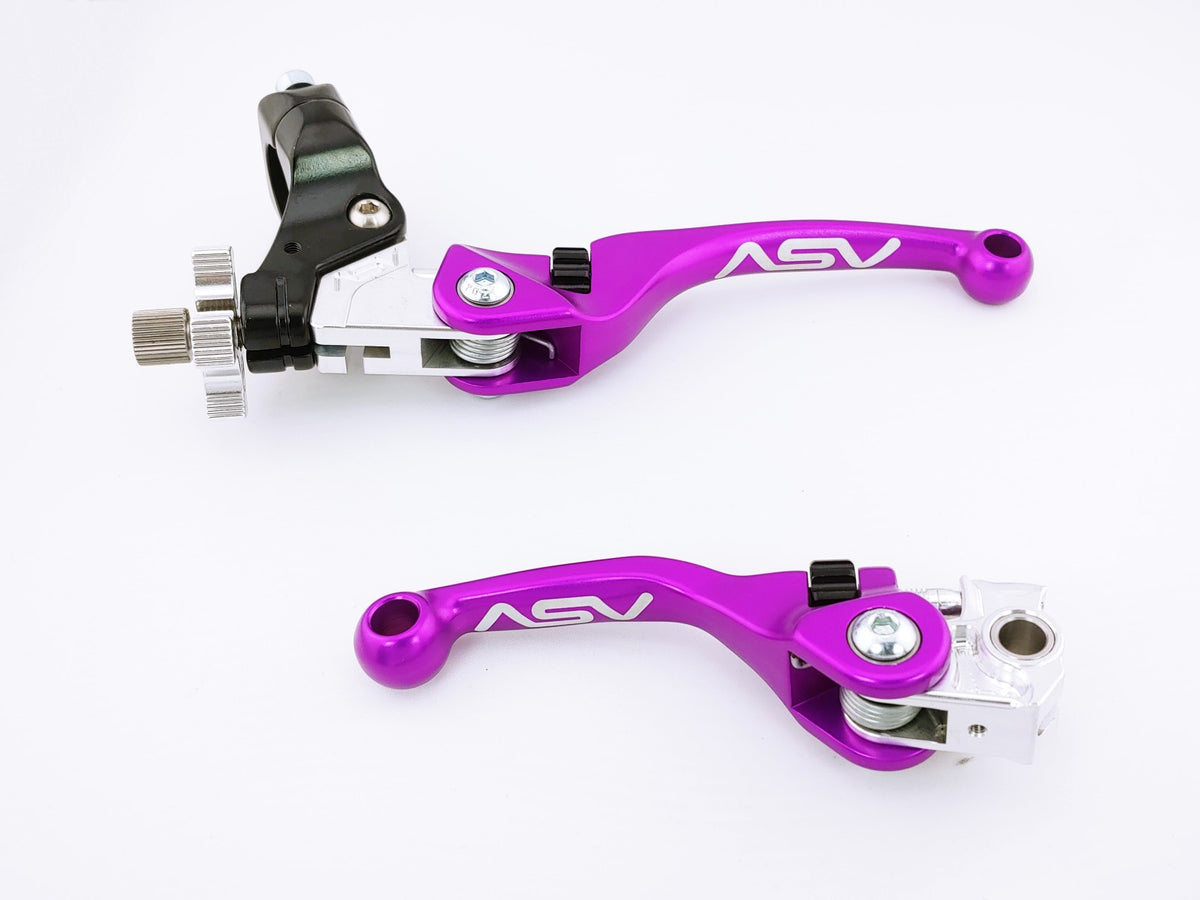 ASV F4 Series Brake and Clutch Lever Pair Pack w/ Perch # BCF42506SX