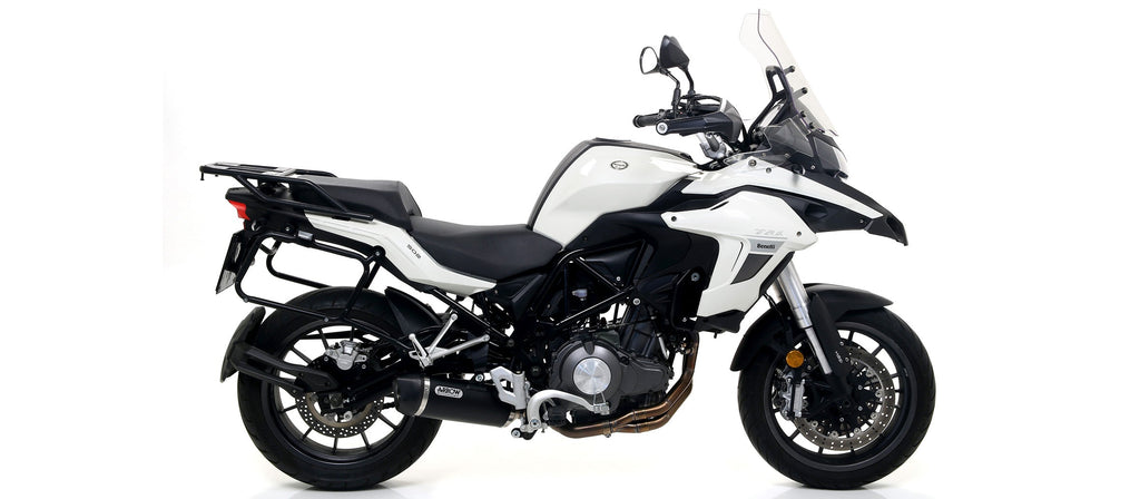 Arrow Race-Tech Aluminium "Dark" Slip On with Carbon End Cap