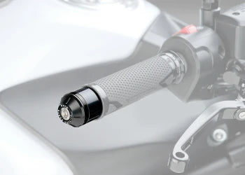 Puig Short Bar End Weights - Kawasaki Short Bar Ends Aluminum (Ref. 6186)