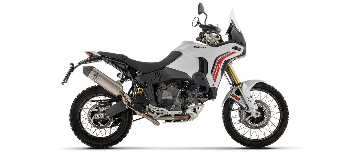 Arrow Indy Race Titanium Slip On with Carbon End Cap - Ducati DesertX/DesertX Rally