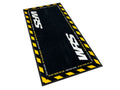 WRS Original WRS Rectangular Motorcycle Carpet With Logo And Yellow Line