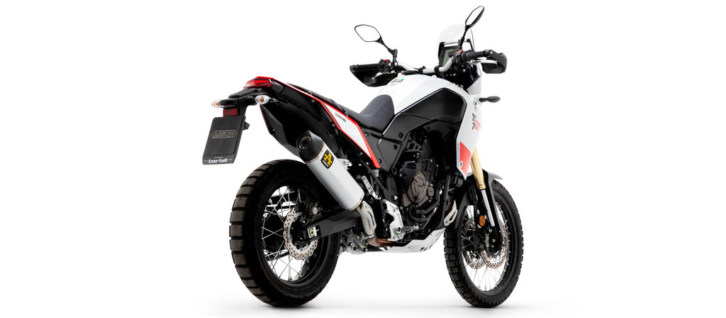 Arrow Indy Race Aluminium Slip On with Carbon End Cap - Yamaha Tenere 700