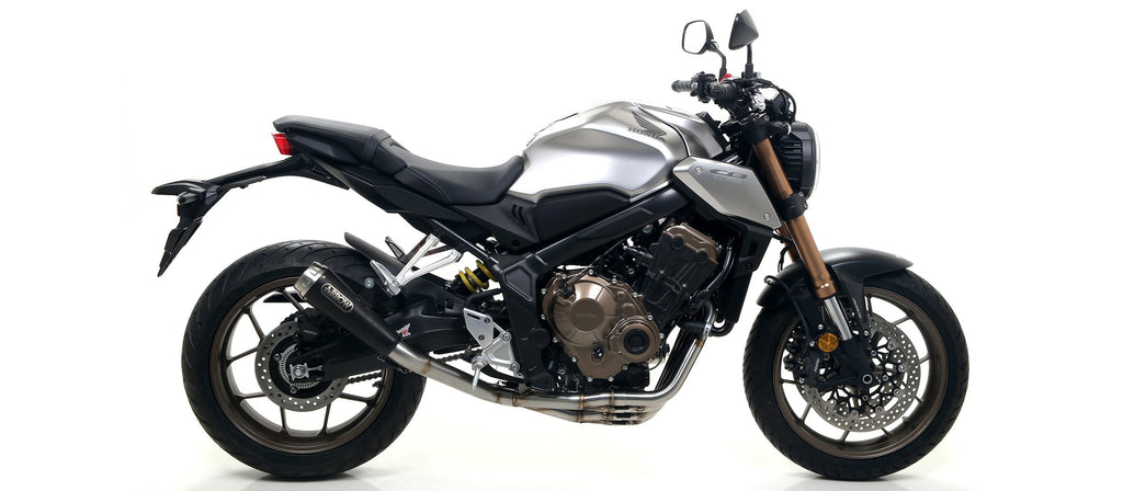 Arrow Pro-Race Nichrom "Dark" Slip On - Honda CB650R/CBR650R