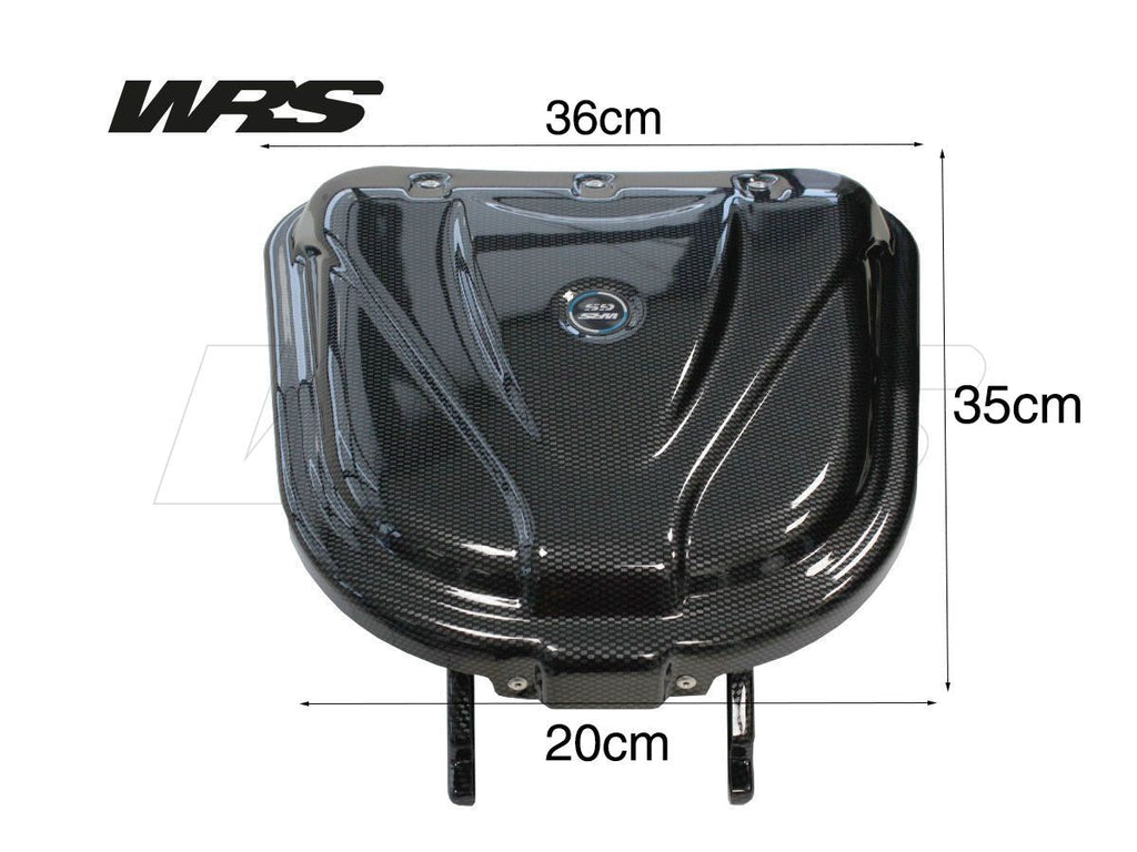 WRS Bauletto Portaoggetti Sportbox WRS Carbon Look
