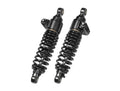 Brock's Performance 12.85in Bitubo WME22 Adjustable Rear Shock Set Black - H-D Touring (14-20)