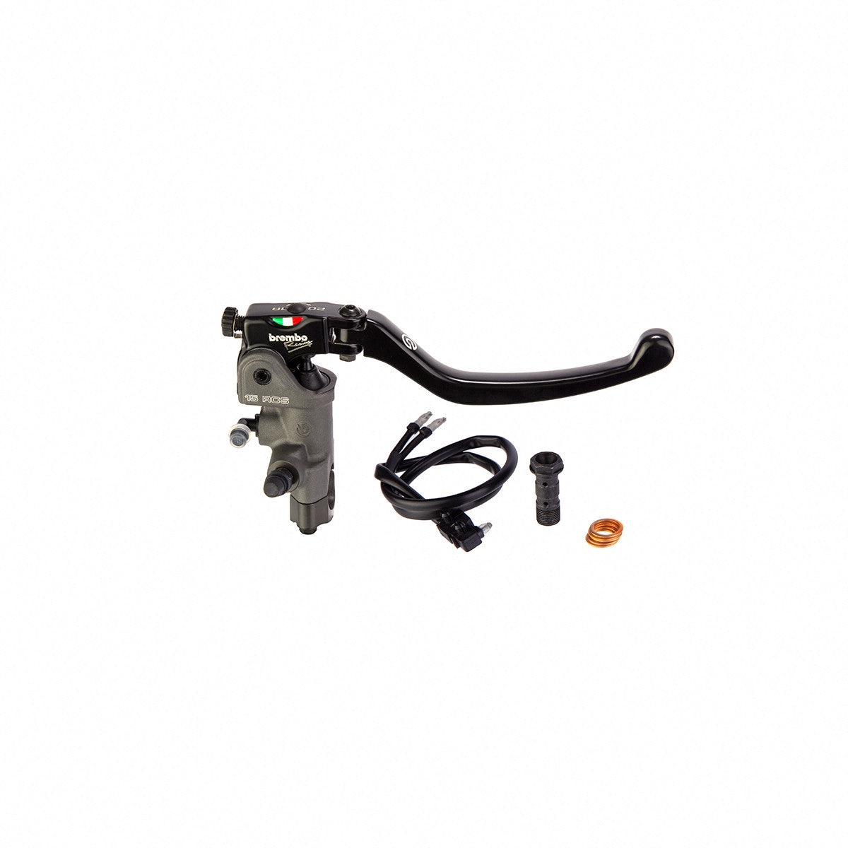Brock's Performance Brembo 15RCS Radial Brake Master Cylinder for 1" Bar (25.4mm)