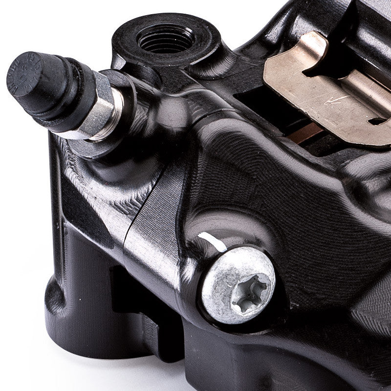 Brock's Performance Brembo .484 Café Front Caliper Set (108mm Radial) Anthracite Black