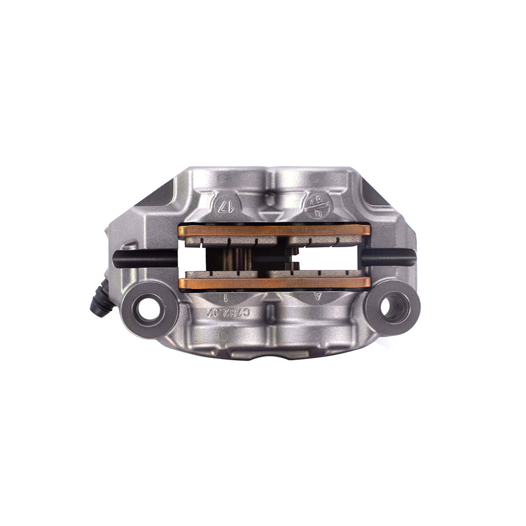 Brock's Performance Brembo GP4-RS Right Caliper (Radial Mount) Titanium Grey